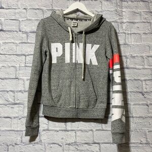 Pink Victoria’s Secret hoodie